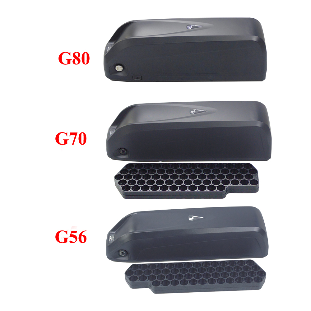 Ebike Battery 48V 20Ah Hailong - Hailong เคสแบตเตอรี่ eBike G70 G56 G80กล่องแบตเตอรี่เปล่าสำหรับแบตเตอรี่ไฟฟ้า52V