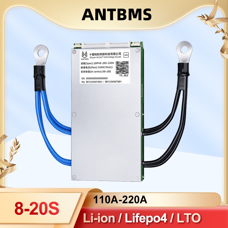 Smart Bms 72V 20S 150A Bluetooth - ระบบจัดการแบตเตอรี่อัจฉริยะ ANT Smart BMS 8S-20S พร้อม