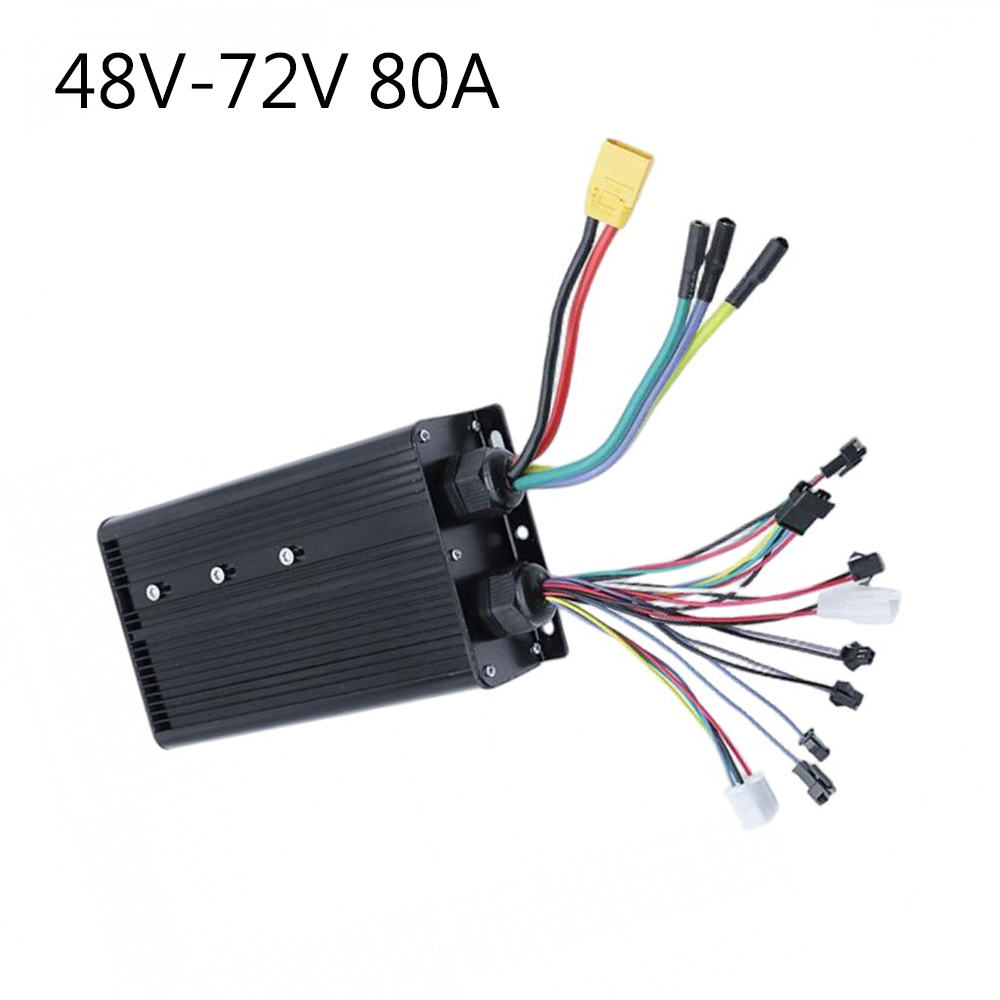 ตัวควบคุมมอเตอร์ไร้แปรงถ่านสำห - Sine Wave Controller 48V 72V 80A บทวิจารณ์และราคา