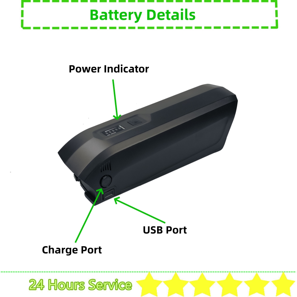 แบตเตอรี่ eBike 36V Hailong 2ด - Ebike Battery 48V 20Ah Hailong บทวิจารณ์และราคา