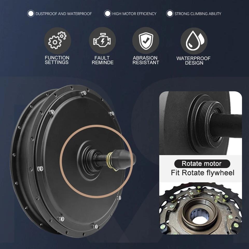 มอเตอร์ล้อจักรยานไฟฟ้า MTX 48V - 72V 5000W Hub Motor Kit บทวิจารณ์และราคา