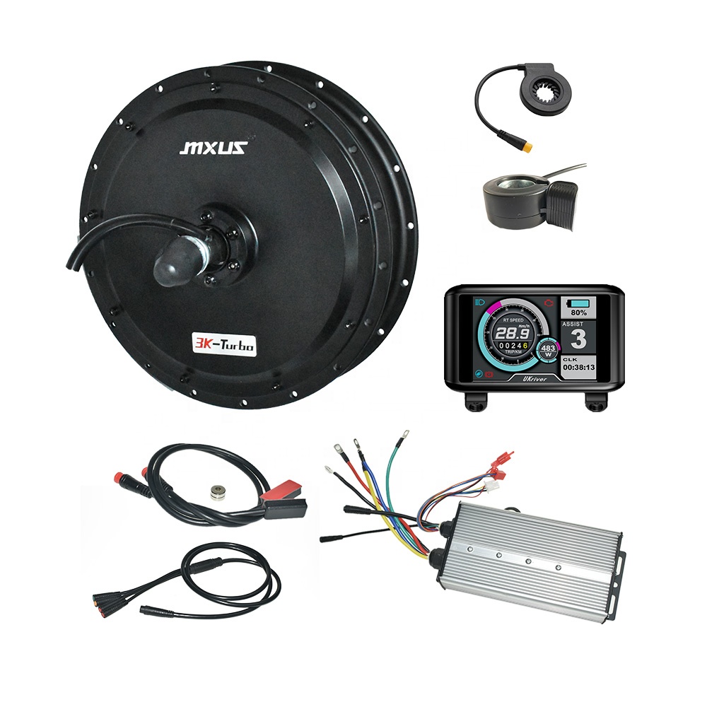 ชุดแปลงมอเตอร์ฮับจักรยานไฟฟ้า  - Ebike Conversion Kit 72V 3000W บทวิจารณ์และราคา