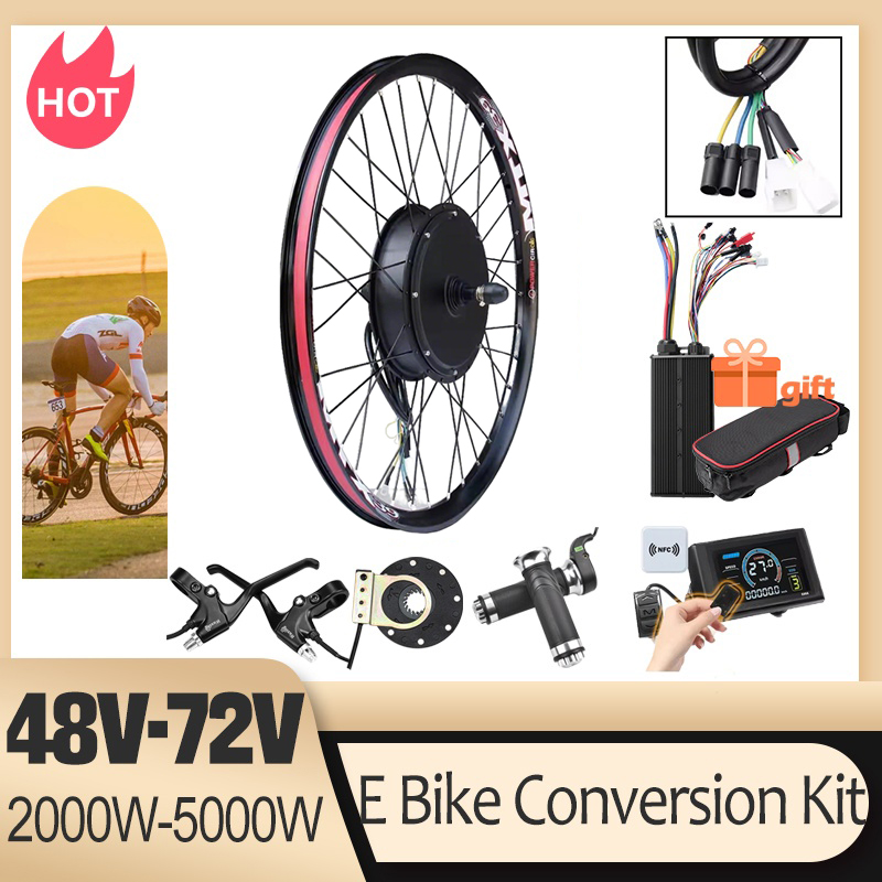 ชุดแปลงจักรยานไฟฟ้า 72V 5000W  - Ebike Conversion Kit 72V 3000W บทวิจารณ์และราคา