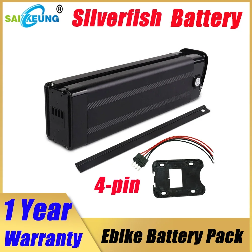 ไฟฟ้าจักรยานSilverFish 48V 20a - Ebike Battery 48V 20Ah Hailong บทวิจารณ์และราคา