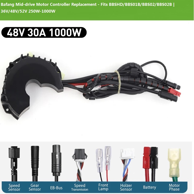 ชุดควบคุมมอเตอร์ Bafang Mid-dr - Mid Drive Motor Kit 52V 1000W บทวิจารณ์และราคา