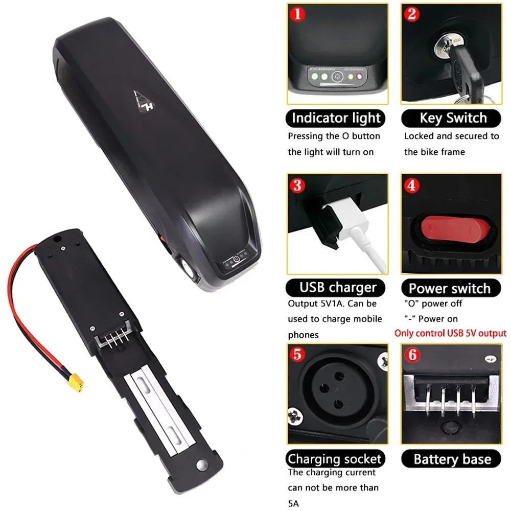 ใหม่สำหรับ Hailong 36V 48V 52V - Ebike Battery 48V 20Ah Hailong บทวิจารณ์และราคา