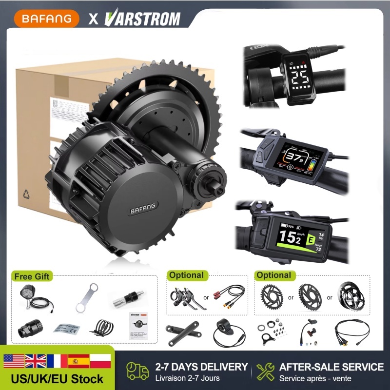ชุดมอเตอร์ Bafang 48V 750W รุ่ - Bafang Bbs02B 48V 750W Mid Drive Kit บทวิจารณ์และราคา