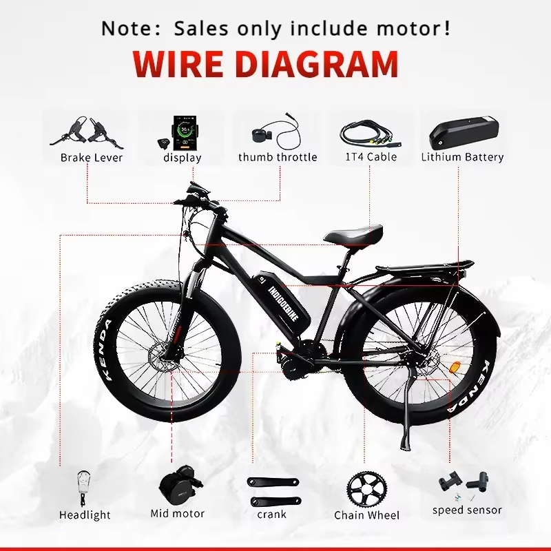 มอเตอร์ BAFANG 1000W BBSHD สำห - Mid Drive Motor Kit 52V 1000W บทวิจารณ์และราคา