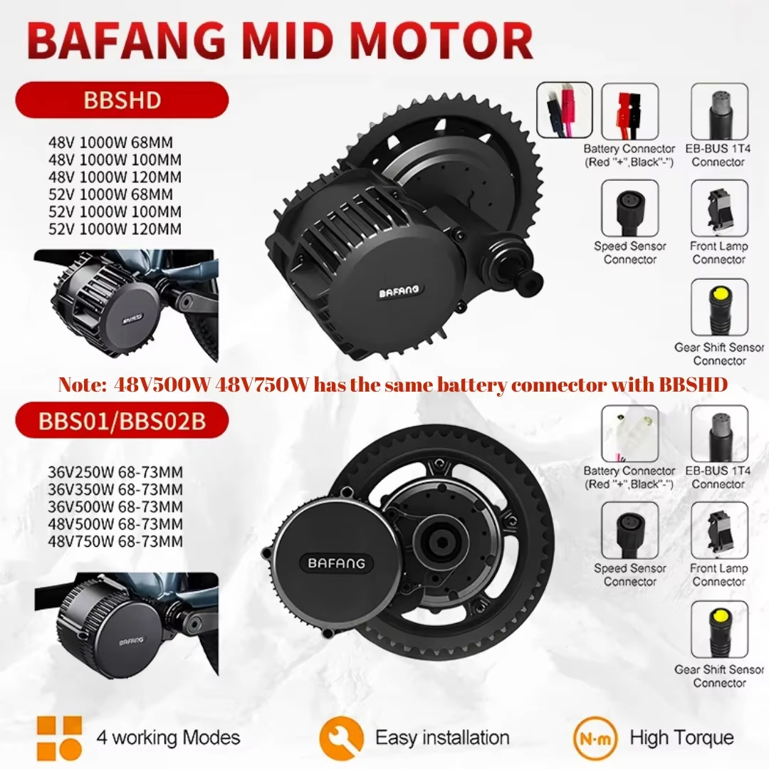 มอเตอร์ BAFANG 1000W BBSHD สำห - Mid Drive Motor Kit 52V 1000W บทวิจารณ์และราคา